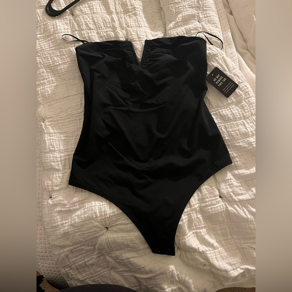 Express Deep V body suit